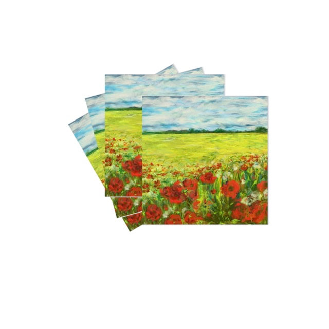 Poppy Field - Greetings Cards