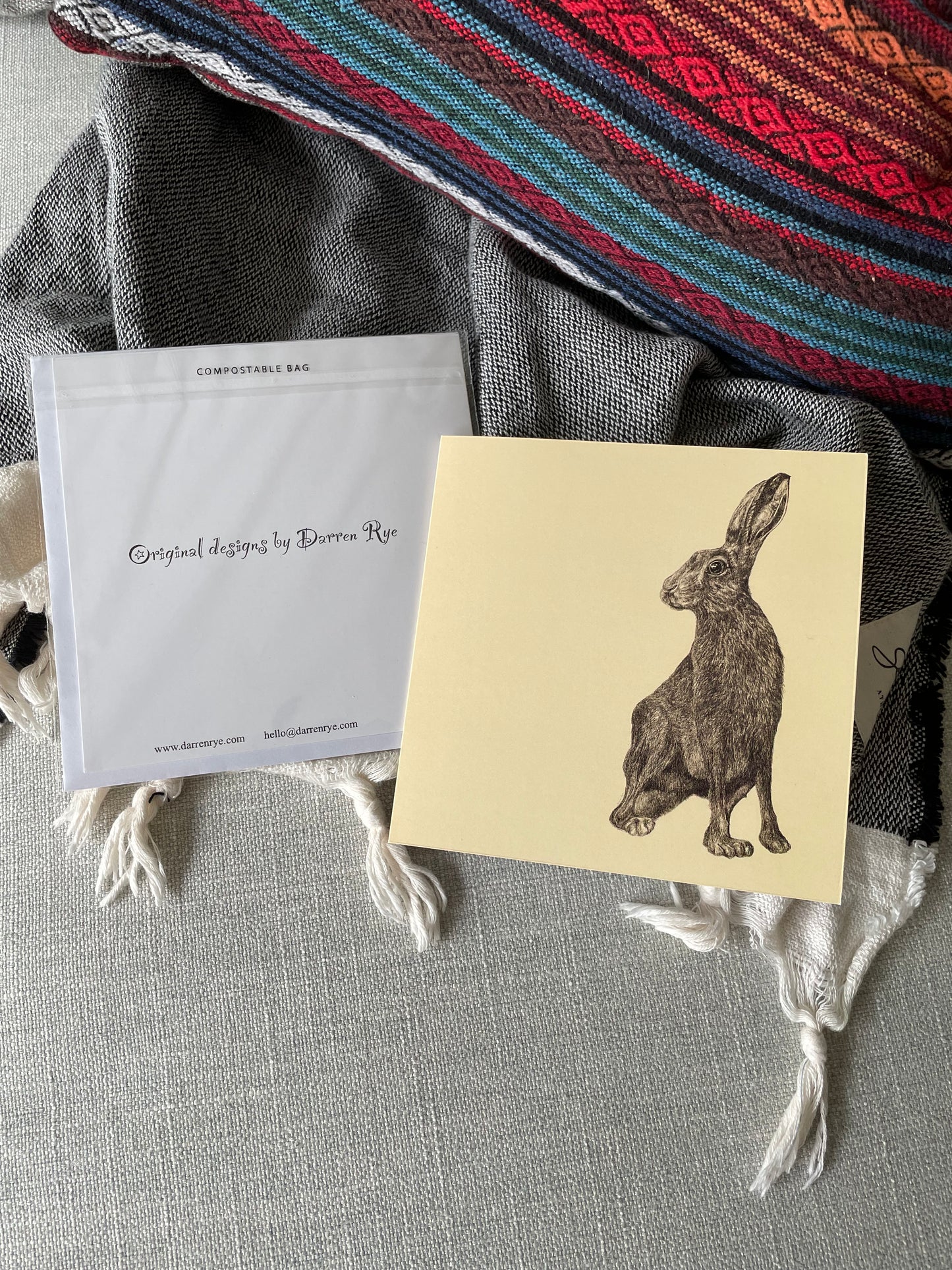 Hare - Greetings Cards