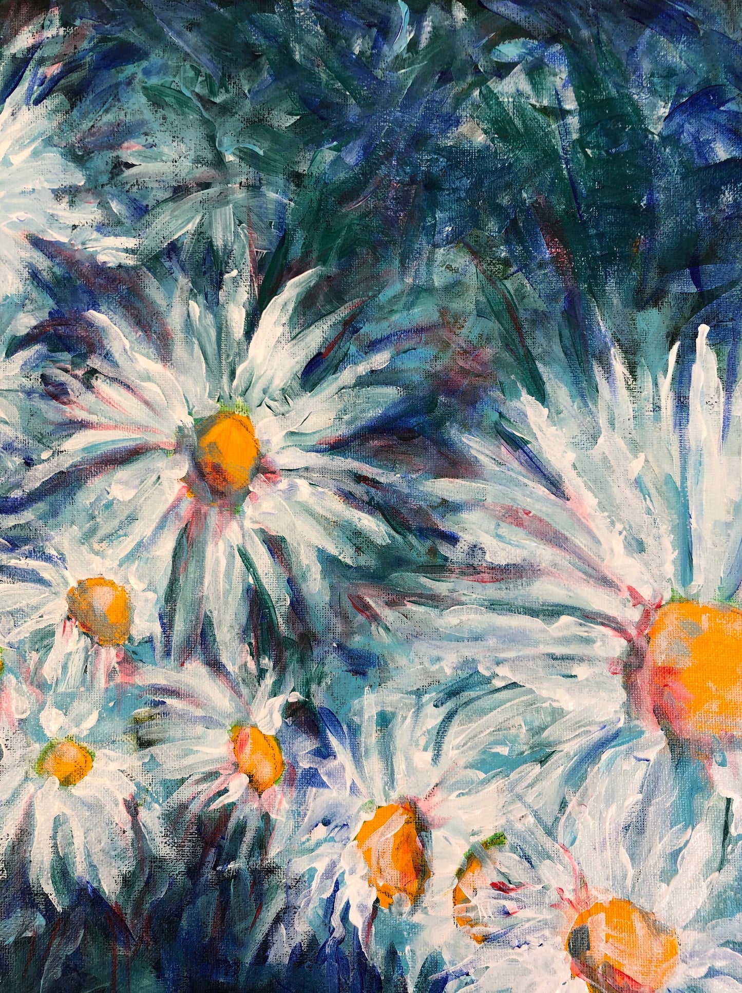 Daisy Chain - Acrylic Painting