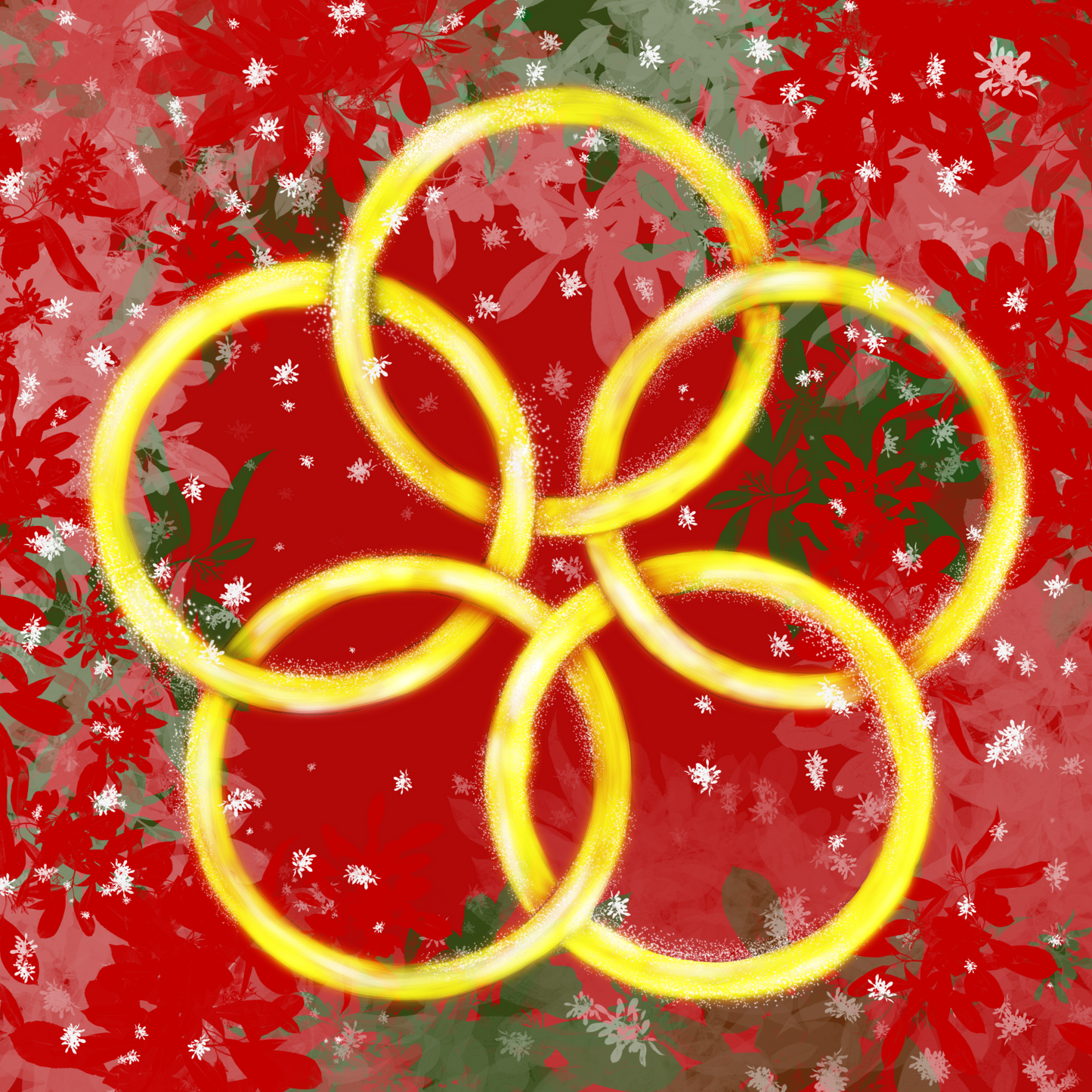 Five Gold Rings - Christmas Cards